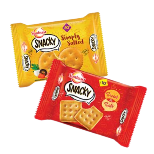 Sunfeast Snacky (simply salted_ Sweet n salt)