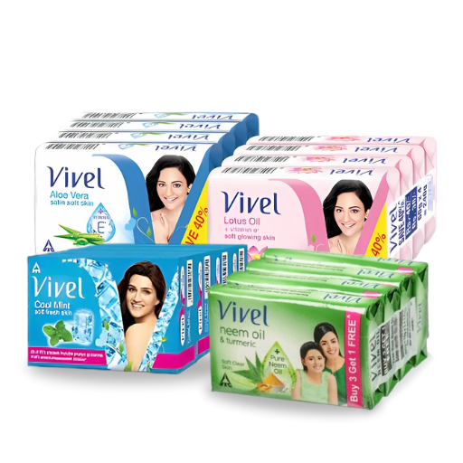 vivel ( SOAP WRAPPERS BANDED )